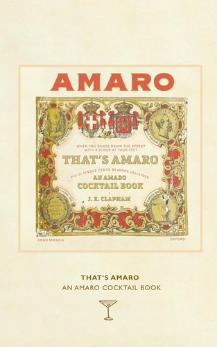 That amaro an - that's,